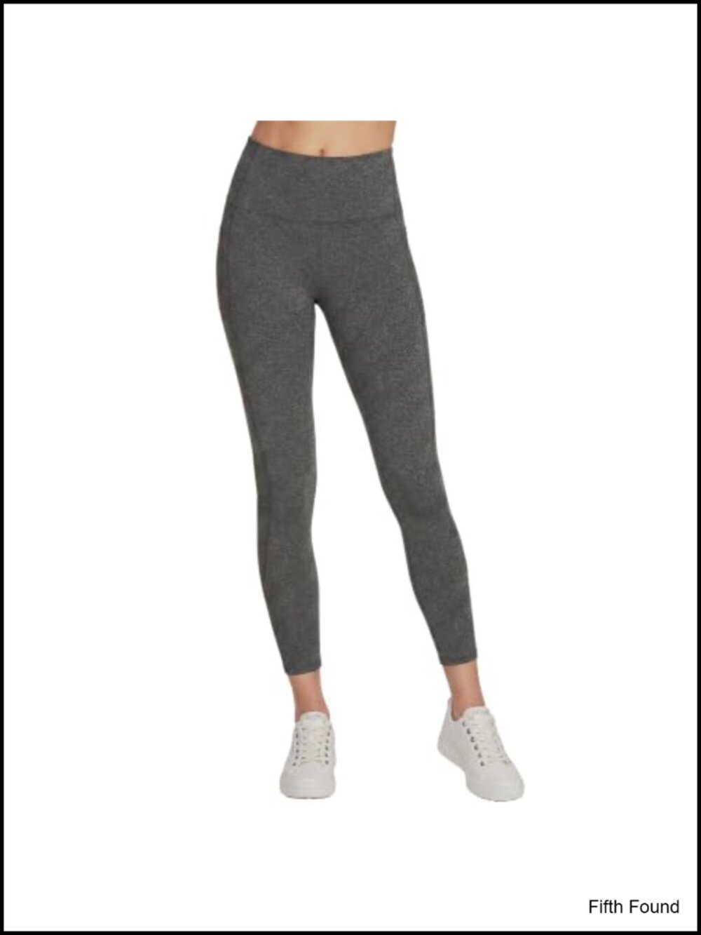 High Waisted 7/8 Legging Nylon Spandex Side Pockets